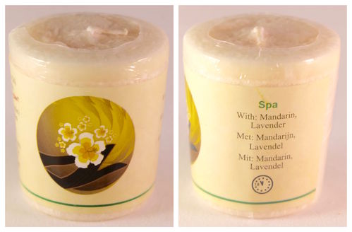 Aromatic candle Spa