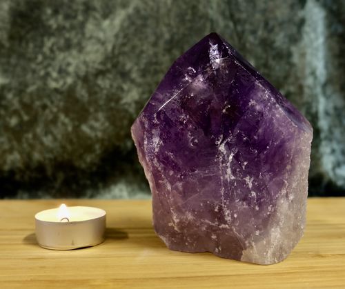 Amethyst point standing X-Large 860g