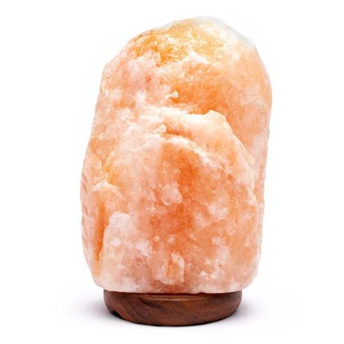 Salt lamp with cable and LED